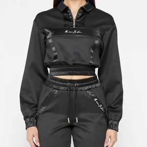 Black Manière De Voir Tracksuit Size 8.